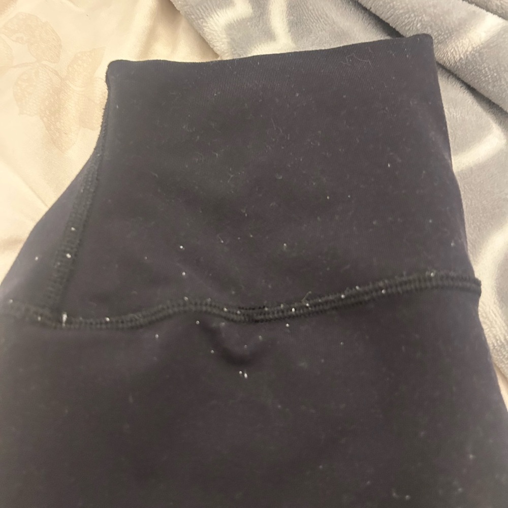 ALO 7/8 black High-Waist Airbrush Leggings - Picture 7 of 8
